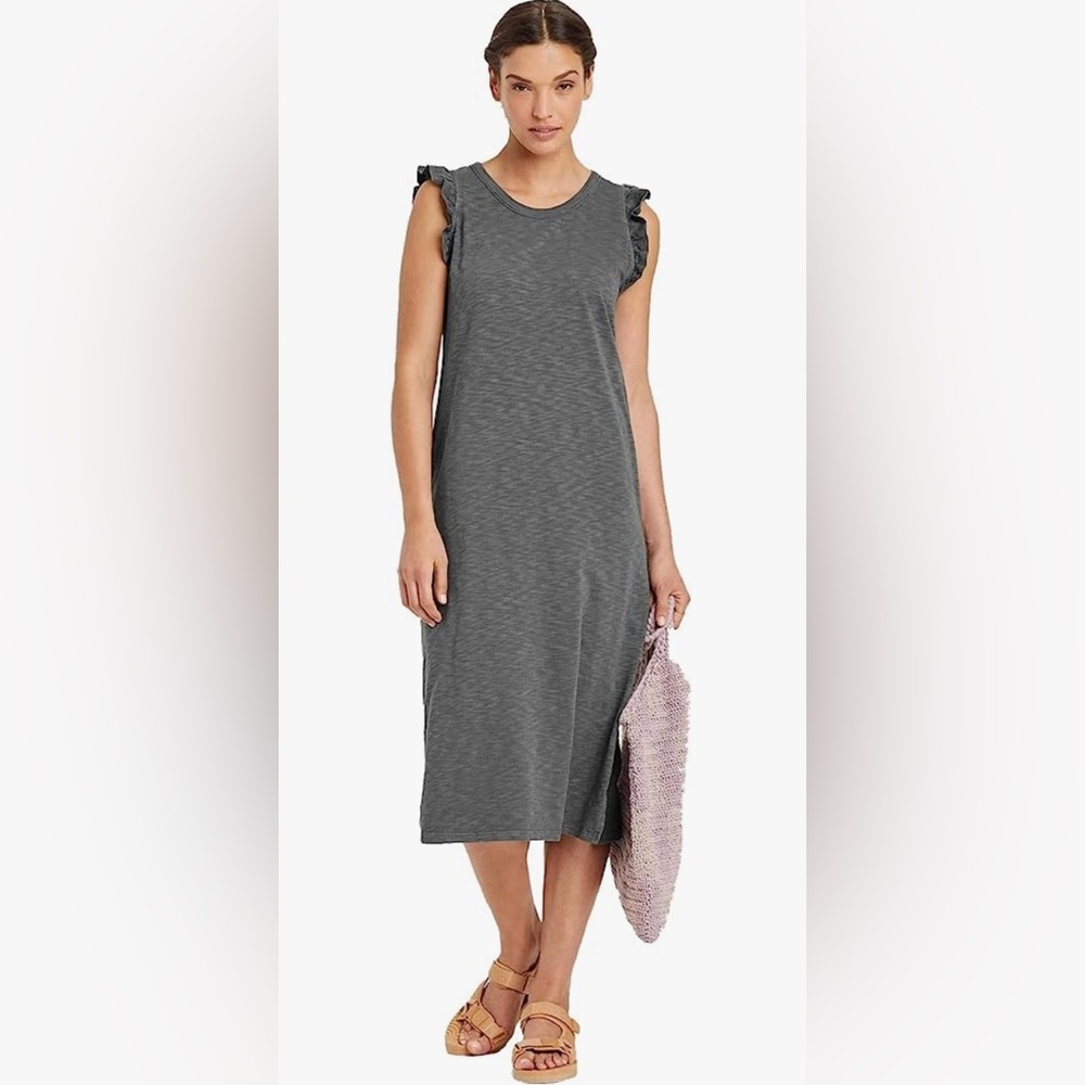 Ruffle tank dress